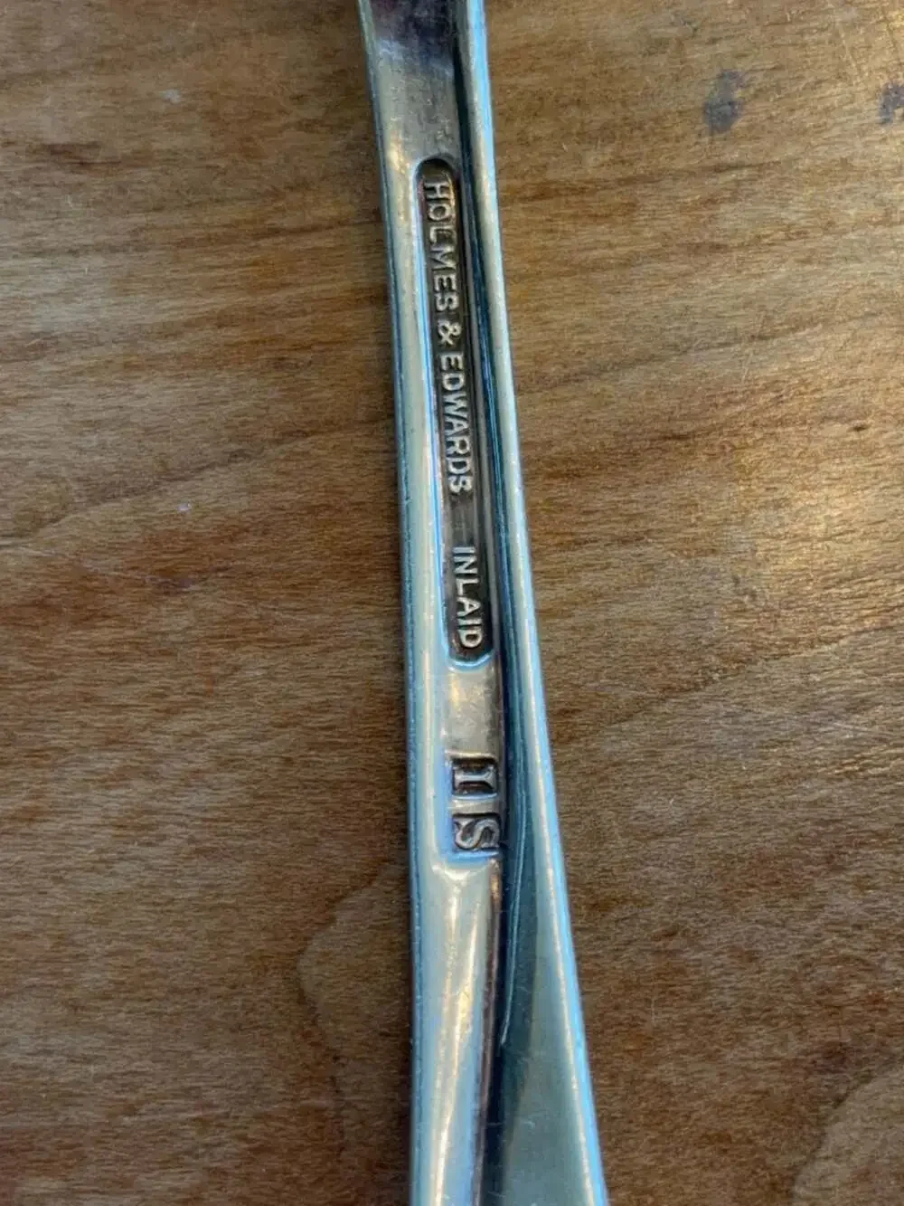 Holmes‎ & Edwards DeepSilver Inlaid Silverplate Teaspoons Set of 2